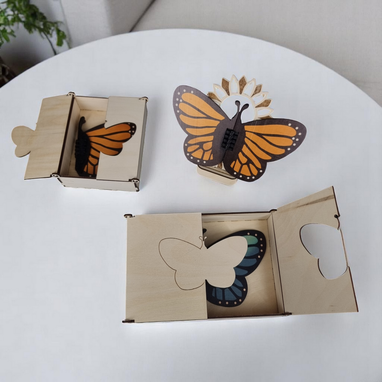 UV Printed Butterflies