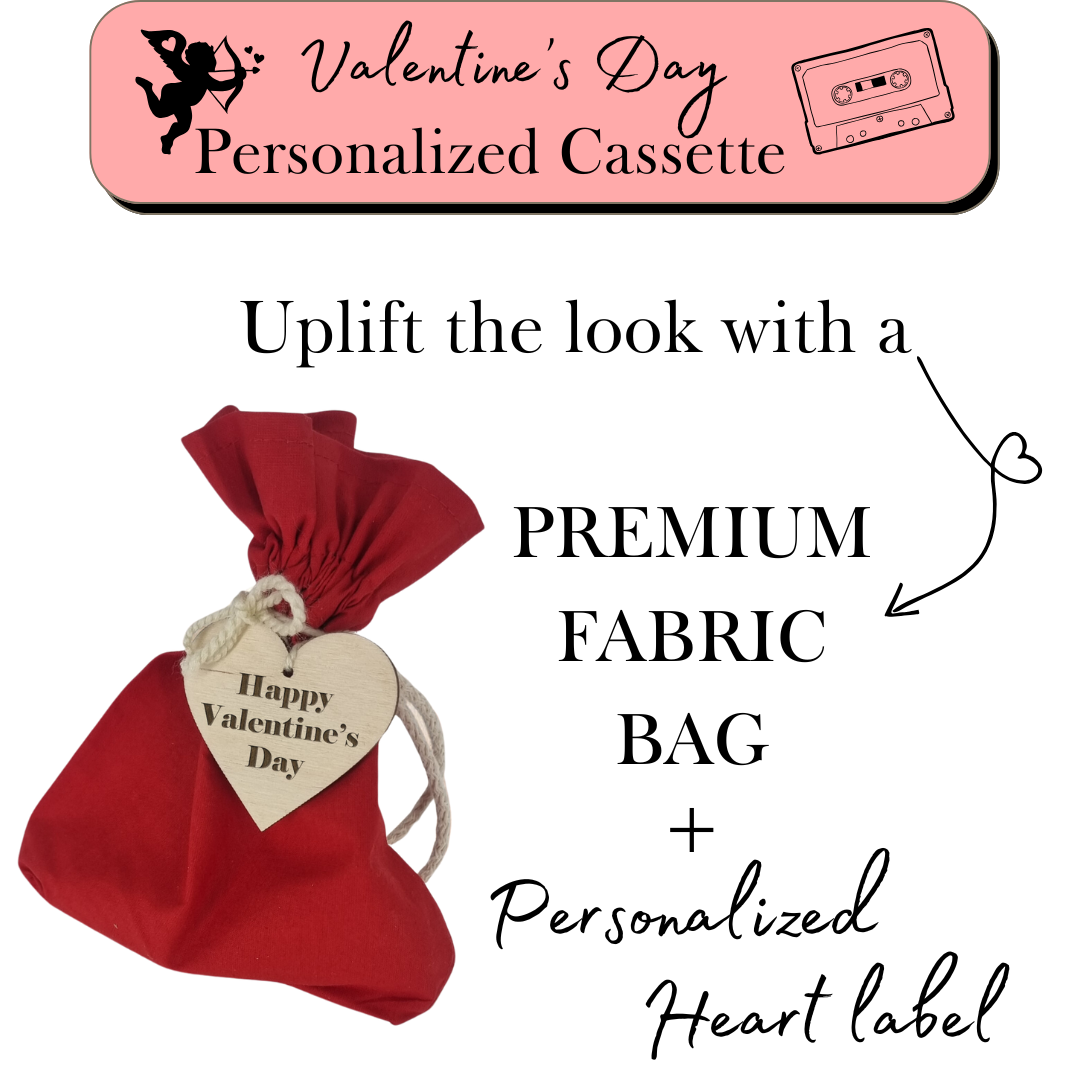 Personalized Wooden Mixtape Cassette