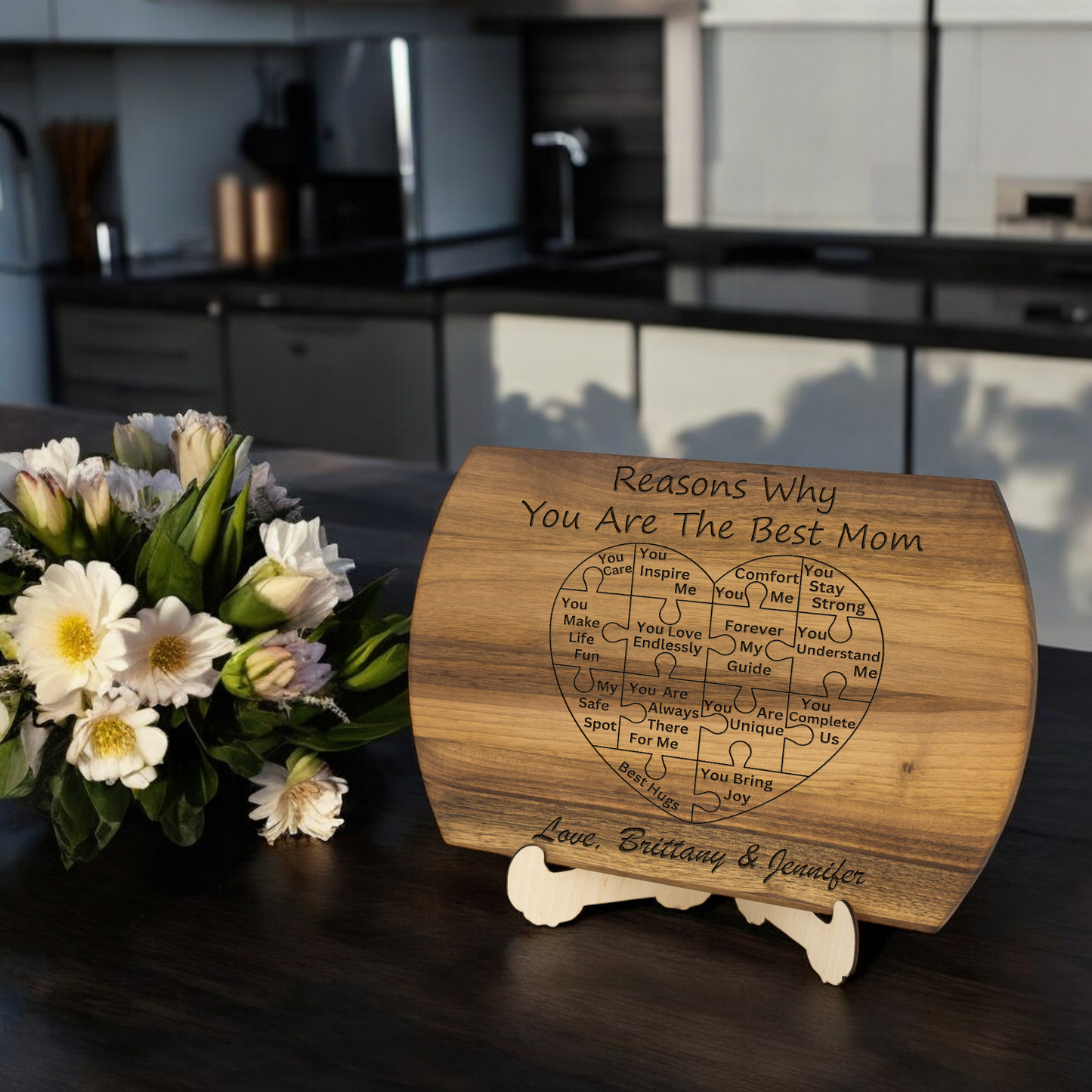 Reasons Why You Are the Best Mom - Cutting Board