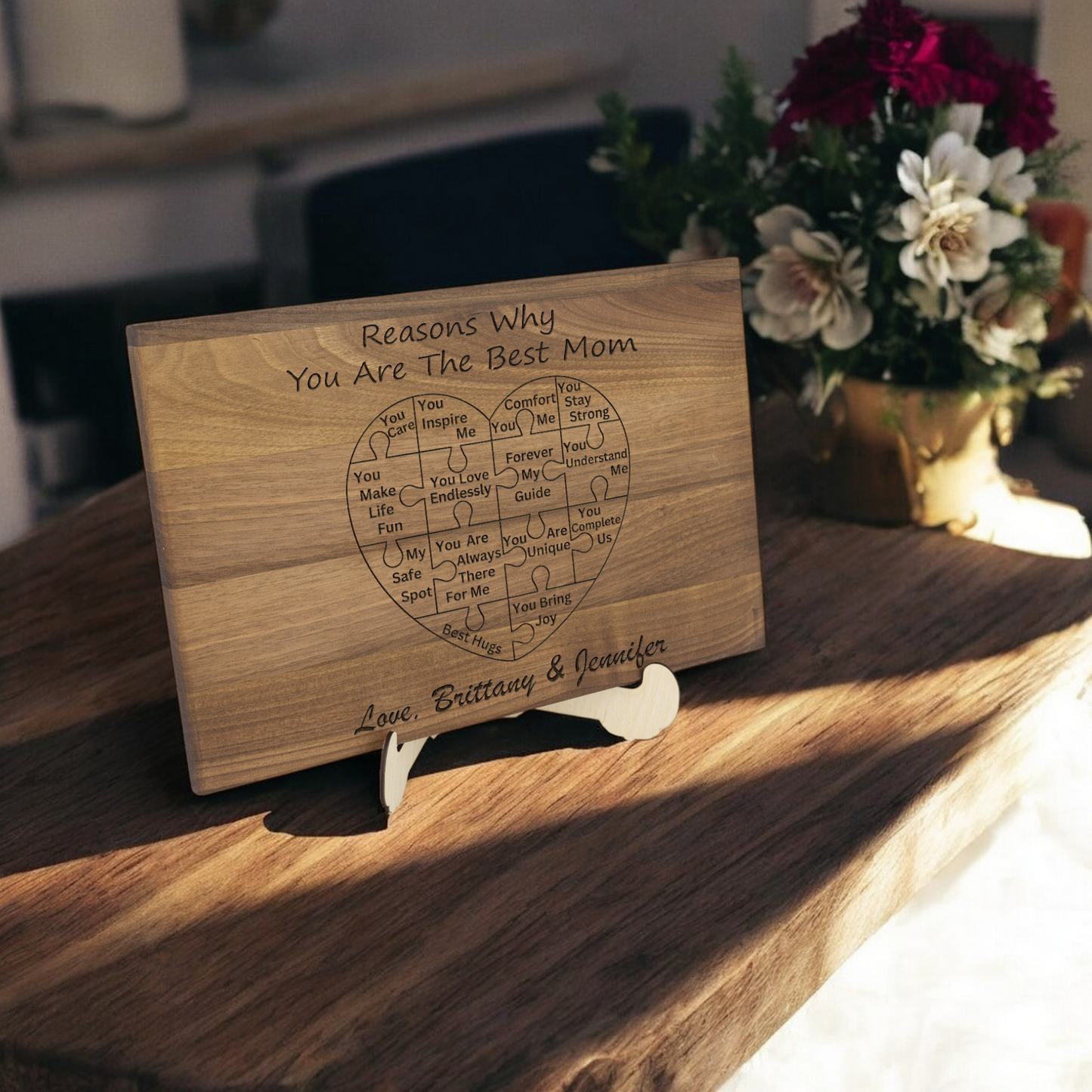 Reasons Why You Are the Best Mom - Cutting Board