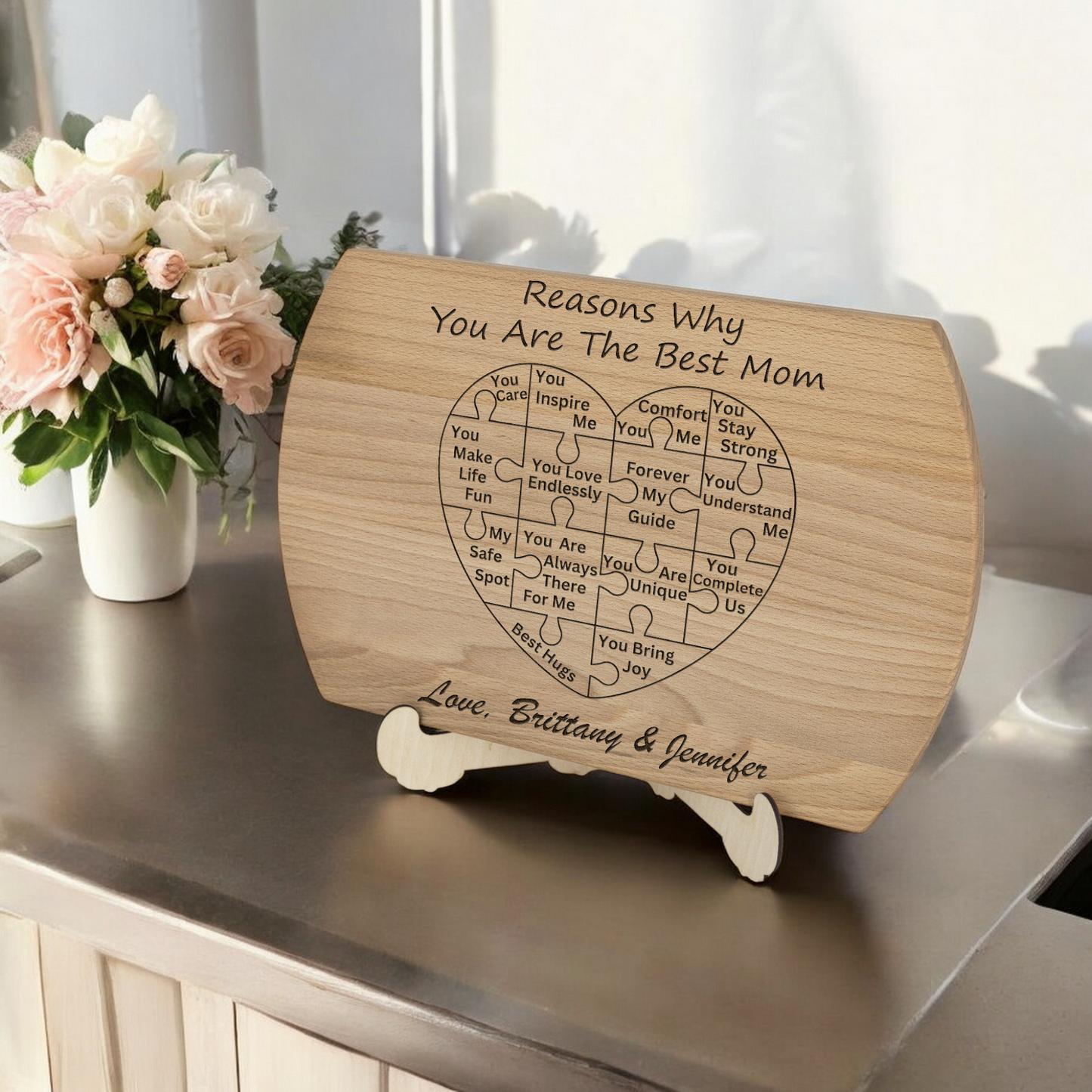 Reasons Why You Are the Best Mom - Cutting Board