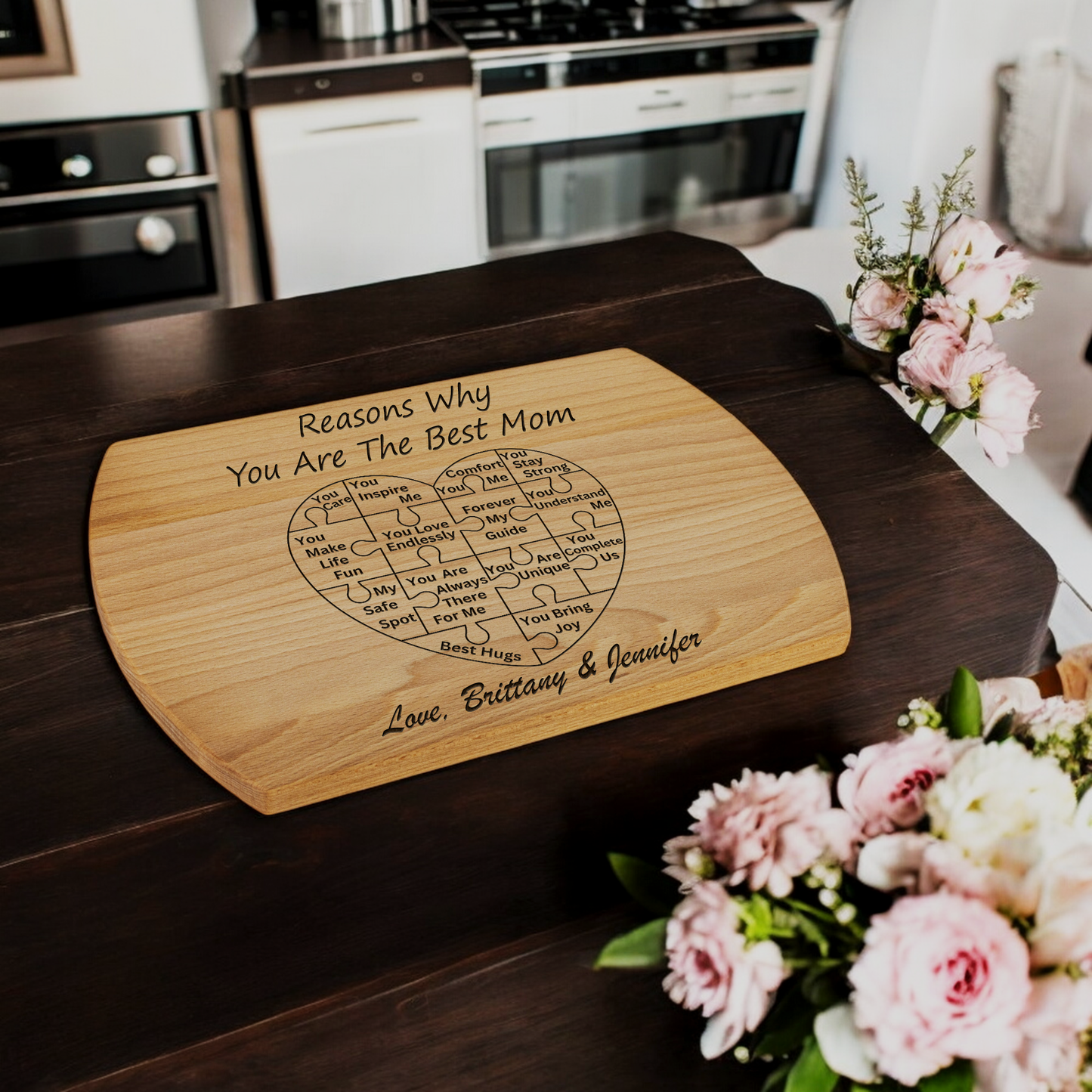 Reasons Why You Are the Best Mom - Cutting Board