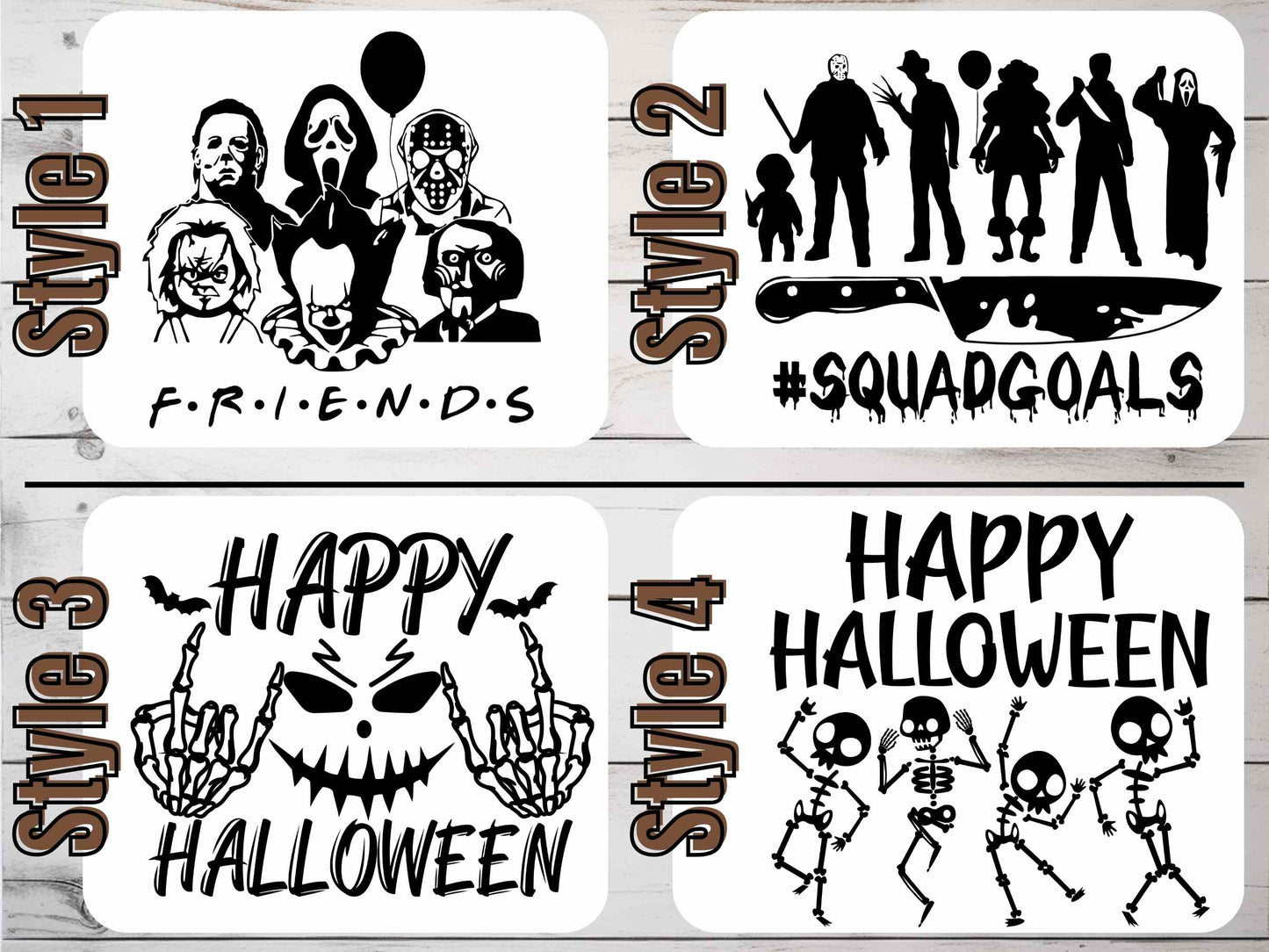Funny Halloween Cutting Board - Halloween Spooky Party Decor - Horror Decor Gift