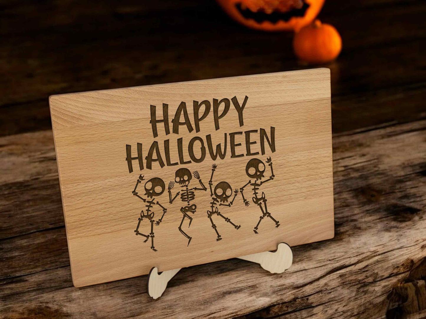 Funny Halloween Cutting Board - Halloween Spooky Party Decor - Horror Decor Gift