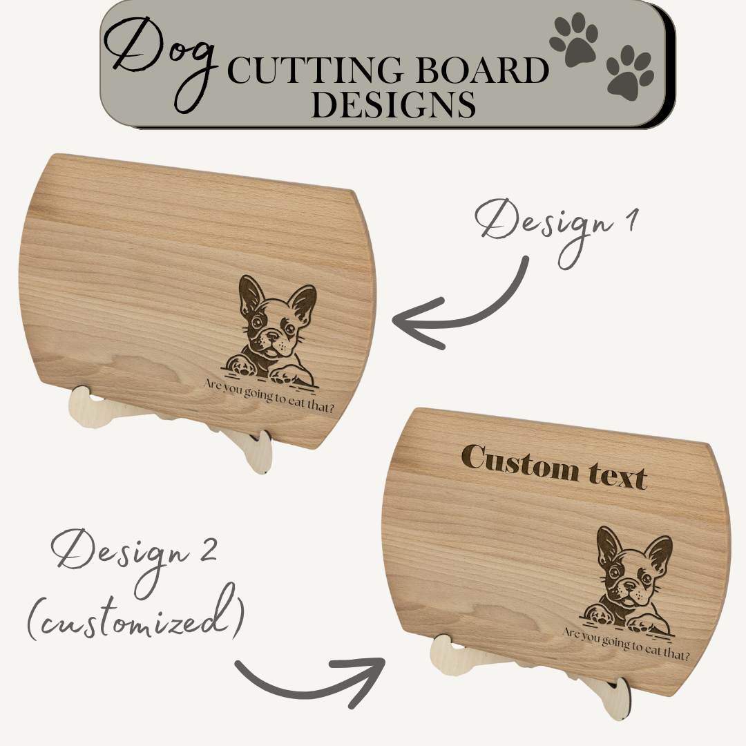 Funny Dog Cutting Board - (with customized version)