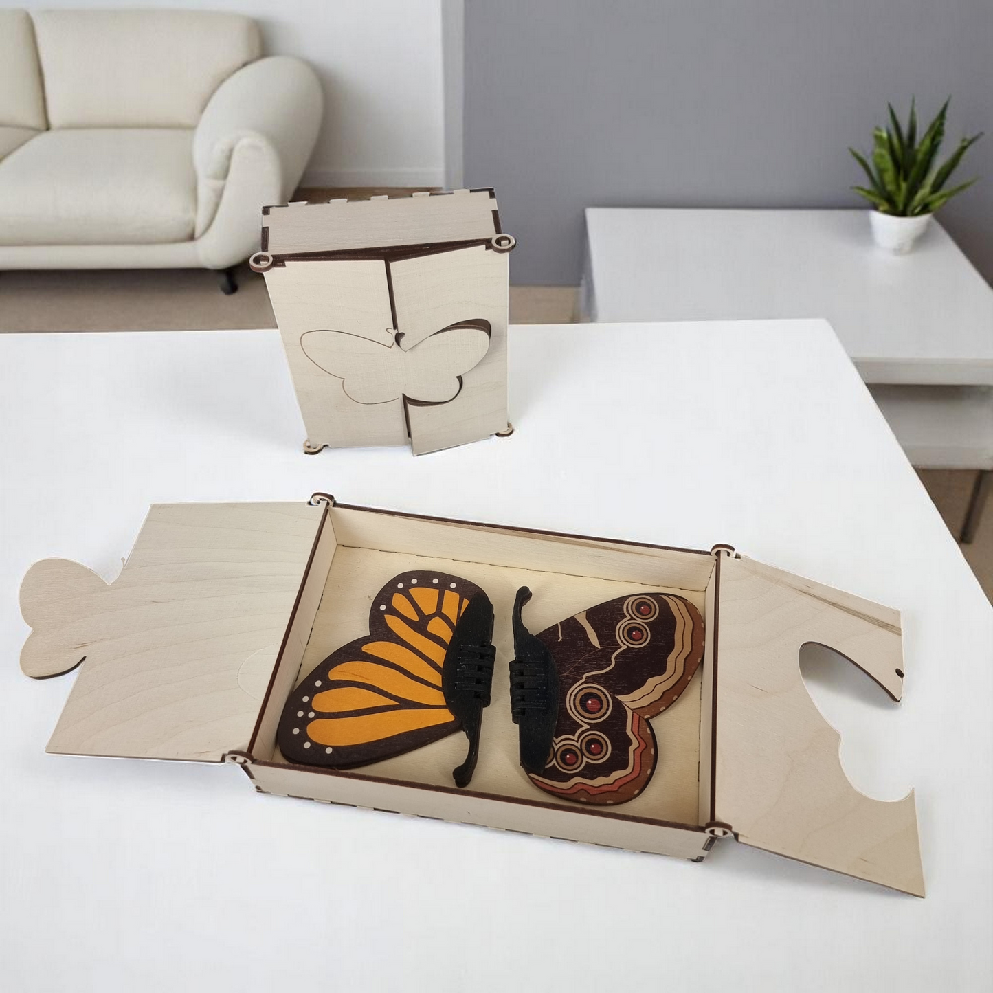 UV Printed Butterflies