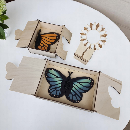 UV Printed Butterflies