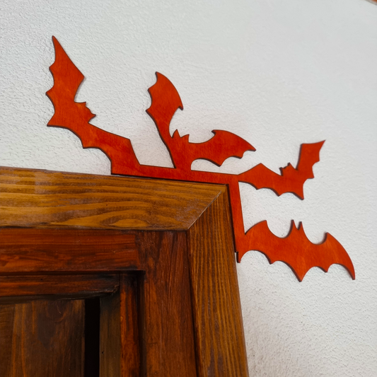 Halloween Bat Door Corner Decor