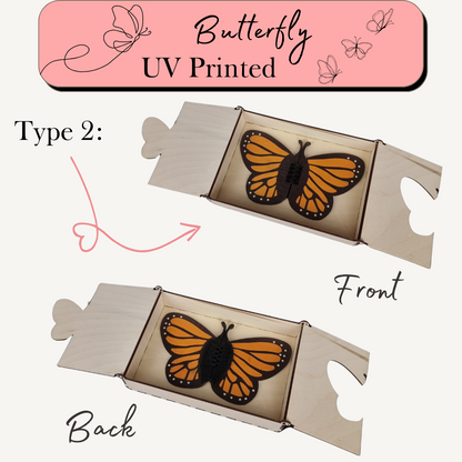 UV Printed Butterflies