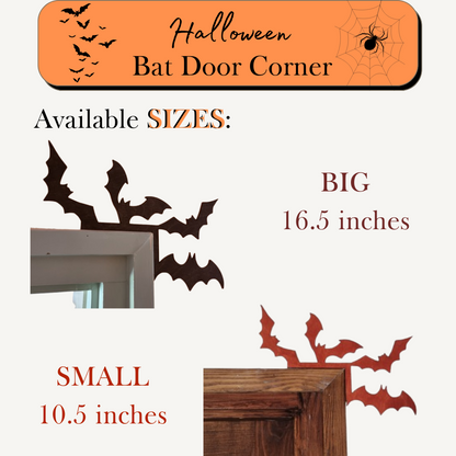 Halloween Bat Door Corner Decor