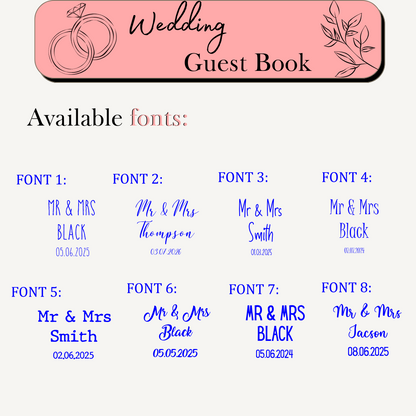 Wedding Guest book, Jigsaw Puzzle