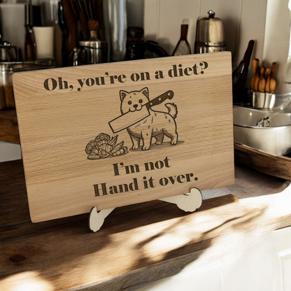 Funny Dog Cutting Board 2nd type - (with customized version)