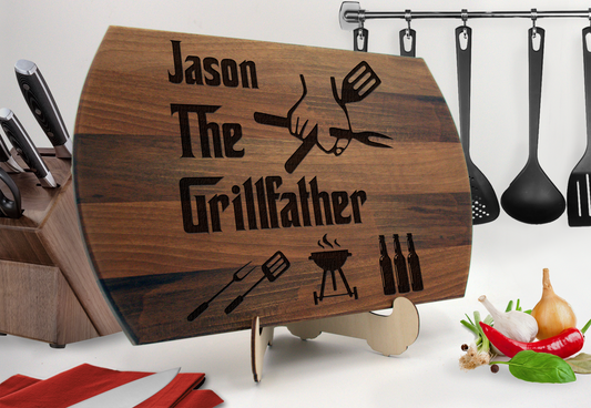 Cutting Board - BBQ & Grilling Cutting Board for BBQ Lovers - 7 Styles