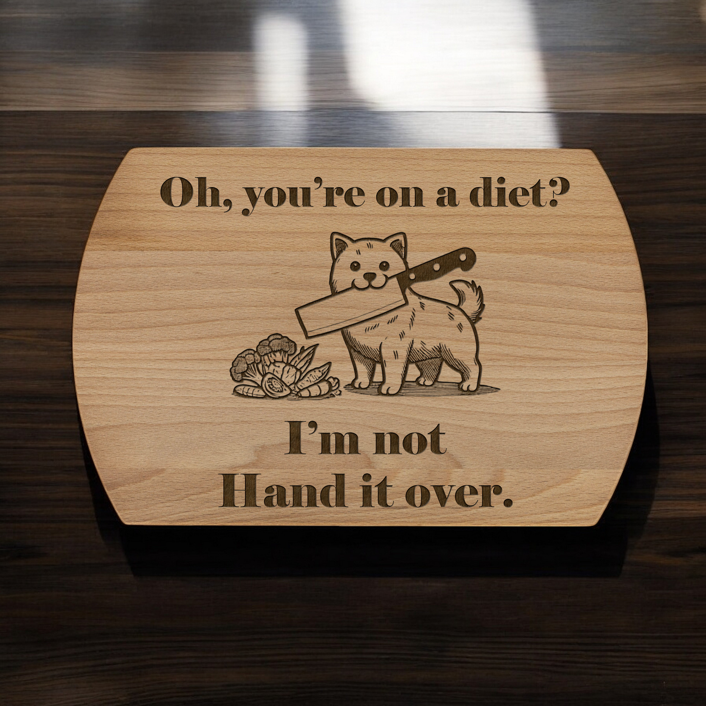 Funny Dog Cutting Board 2nd type - (with customized version)