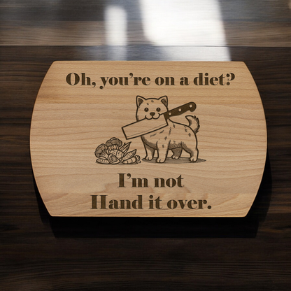 Funny Dog Cutting Board 2nd type - (with customized version)