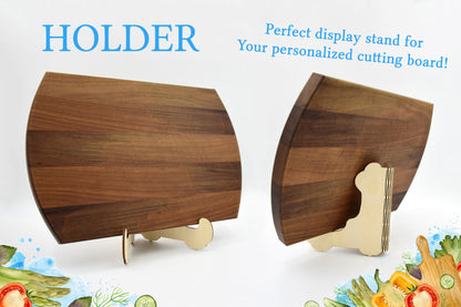 Elegantly Personalized Family Heirloom Cutting Boards - 12 Styles