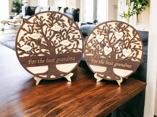 Personalized Family Tree Sign