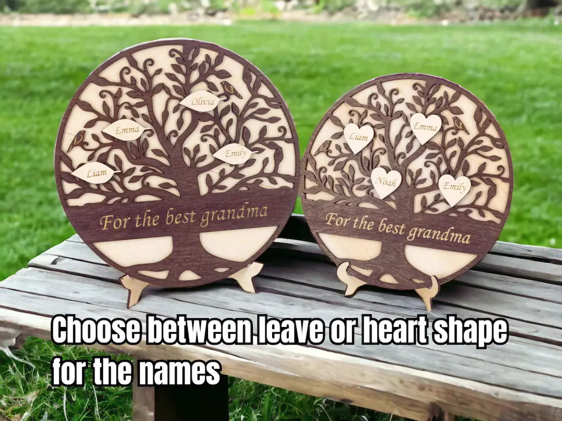 Personalized Family Tree Sign