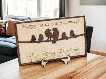 Personalized Bird Frame with Family Member's Name