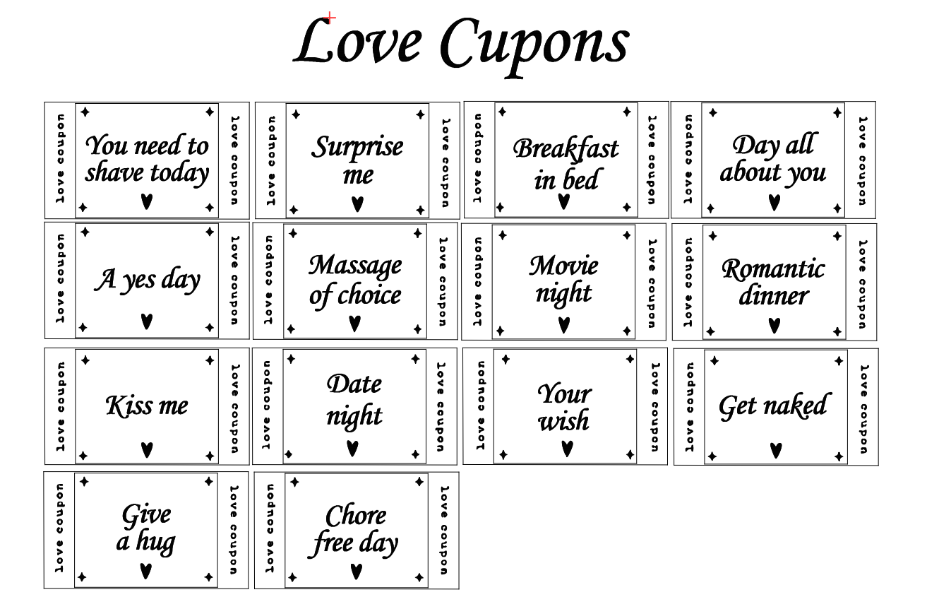 Love Coupons: A Box Full of Heartfelt Moments