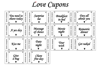 Love Coupons: A Box Full of Heartfelt Moments