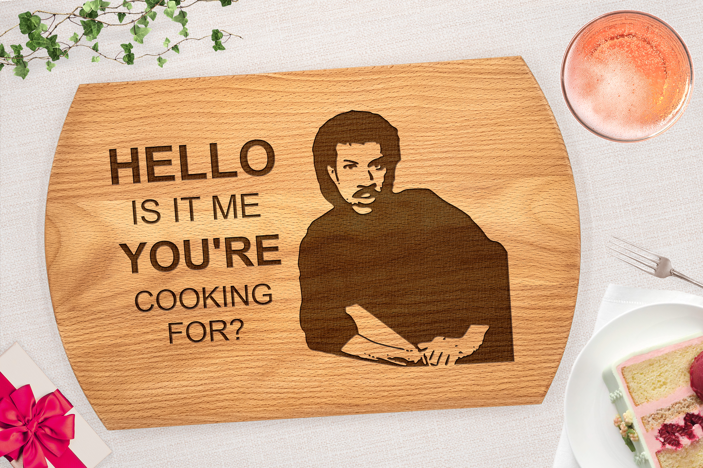 Cutting Board - Lionel Richie - Is It Me You're Cooking For? - 3 Styles