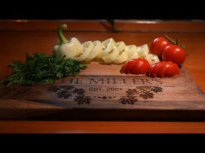 Family Portrait Cutting Board