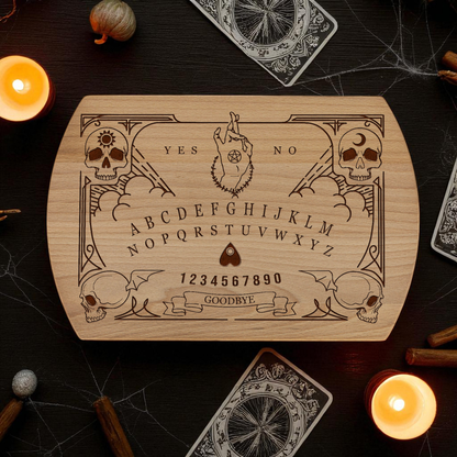 Ouija Board Inspired Cutting Board